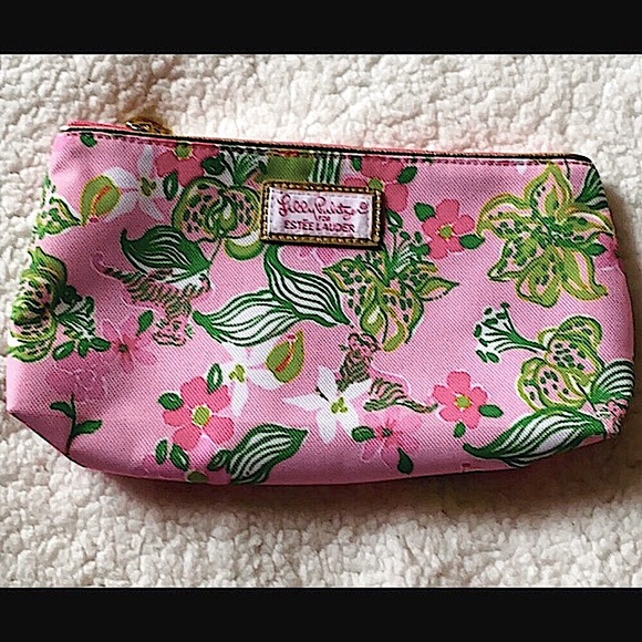 🆕🔥LILLY PULITZER/ESTEE LAUDER COSMETIC BAG CANVAS MATERIAL GORG&STYLISH NWOT - Picture 5 of 14